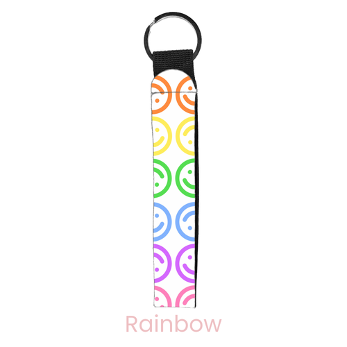 Smilies Wristlet Key Chain
