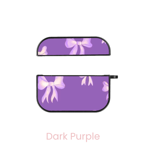Purple Bows AirPod Case