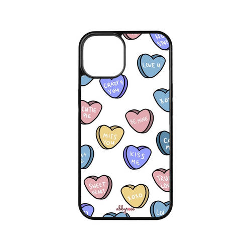 Candy Hearts iPhone Case