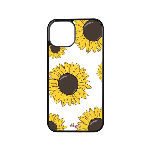 Cartoon Sunflowers iPhone Case