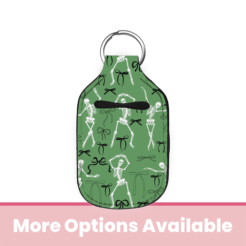 Bows 'n Bones Hand Sanitizer Holder