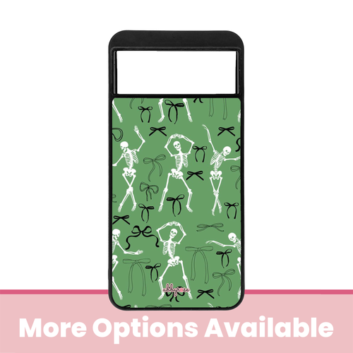 Bows 'n Bones Pixel Phone Case