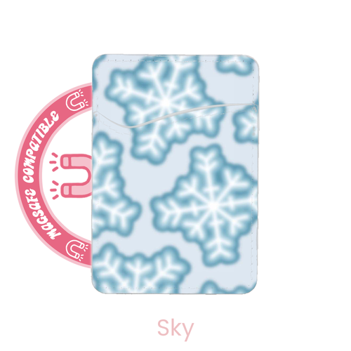 Aura Snowflakes MagSafe Rose Pocket