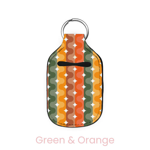 Holiday Squiggles Hand Sanitizer Holder