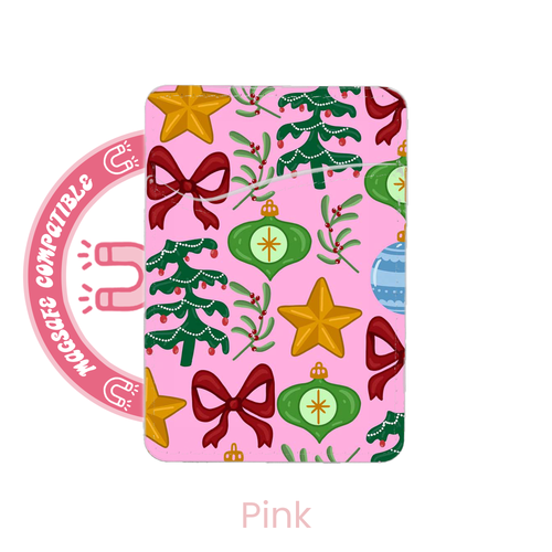 Quilted Christmas MagSafe Rose Pocket