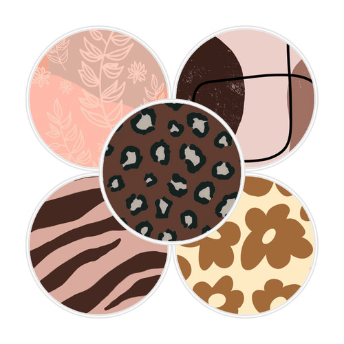 Neutral Adhesive Rose Grip Collection