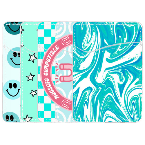 Teal MagSafe Rose Pocket Collection