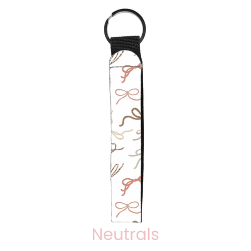 Bow Bliss Wristlet Key Chain