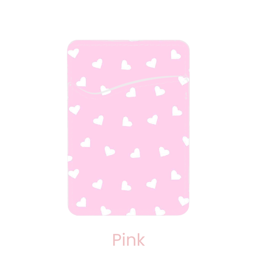 Mini Hearts Adhesive Rose Pocket