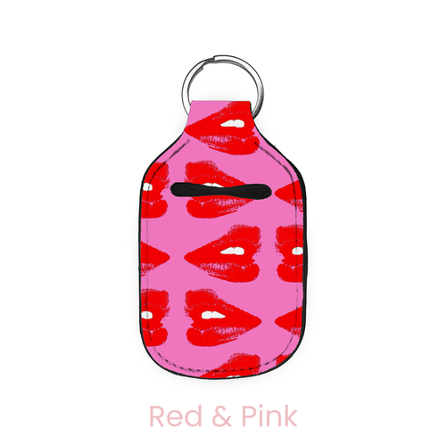 Kiss Me Hand Sanitizer Holder