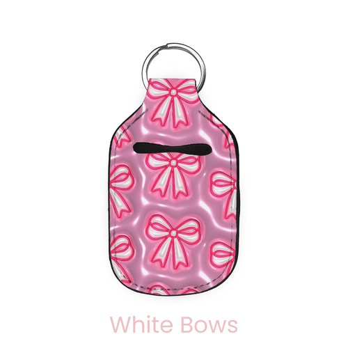Bubble Bows Hand Sanitizer Holder