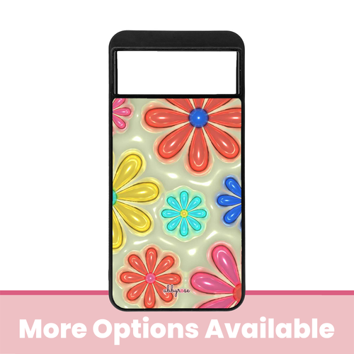 Glossy Garden Pixel Phone Case