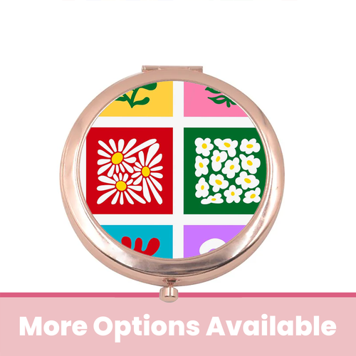 Flower Frames Compact Mirror