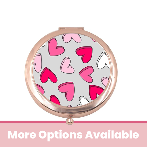 Heart Blocks Compact Mirror