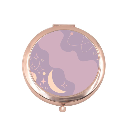 Purple Haze Compact Mirror