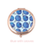 Blueberry Doodles Compact Mirror