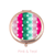 Holiday Squiggles Compact Mirror