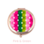 Holiday Squiggles Compact Mirror