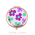 Daisy Dance Compact Mirror