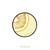 Lemon Drop Adhesive Rose Grip