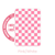 Checkered MagSafe Glam Pocket
