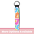 Groovy Garden Wristlet Key Chain