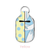 Bikini Bottom Hand Sanitizer Holder