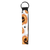 Pumpkin Gloss Wristlet Key Chain