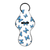 Blue Butterflies Lip Balm Holder