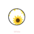 Sunflower Sky Adhesive Rose Grip