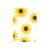Sunflower Sky Adhesive Rose Pocket