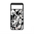 Black & White Scribble Pixel Phone Case