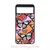 Butterfly Swirl Pixel Phone Case