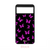 Magenta Butterflies Pixel Phone Case