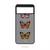 Triple Butterfly Pixel Phone Case