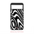 Twisted Zebra Pixel Phone Case