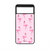 Merry Flamingos Pixel Phone Case