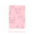 Pink Bows Adhesive Rose Pocket