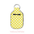 Checkered Hand Sanitizer Holder