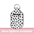 Speckled Hand Sanitizer Holder