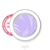Lavender Ferns MagSafe Rose Grip