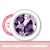 Purple Butterflies MagSafe Rose Grip