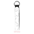 Dancing Skeletons Wristlet Key Chain