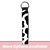 Moo Wristlet Key Chain