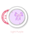 Purple Bows MagSafe Rose Grip