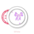 Purple Bows MagSafe Rose Grip