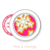 Aura Snowflakes MagSafe Rose Grip