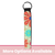 Glossy Garden Wristlet Key Chain