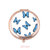 Blue Butterflies Compact Mirror