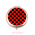Checkered Compact Mirror